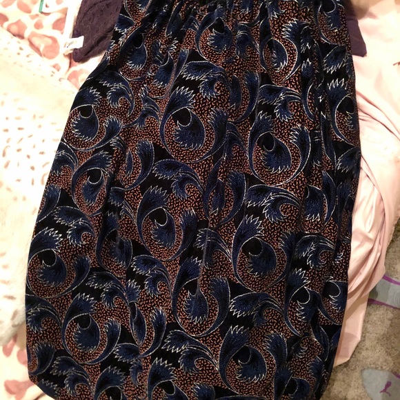 SOLD Vintage Jessica McClintock peacock dress - Picture 8 of 8